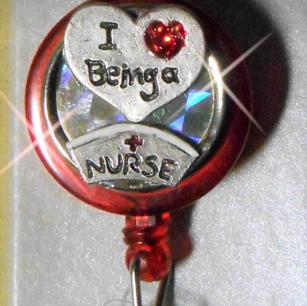 Nurse ID Badge holder